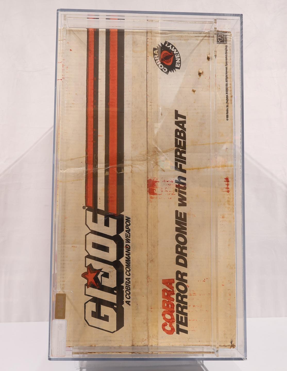 Terror Drome Live the Adventure Offer AFA GRADED U80 GI Joe Hasbro NEW SEALED