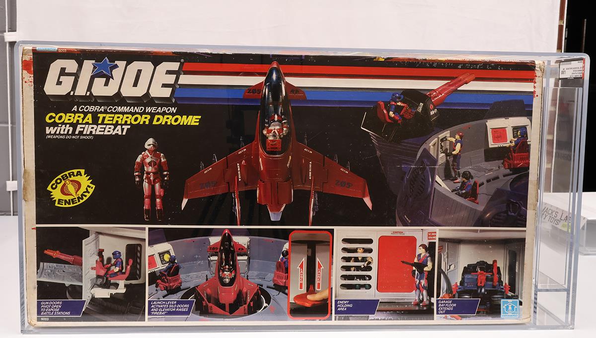 Terror Drome Live the Adventure Offer AFA GRADED U80 GI Joe Hasbro NEW SEALED