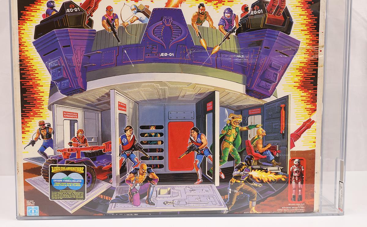 Terror Drome Live the Adventure Offer AFA GRADED U80 GI Joe Hasbro NEW SEALED