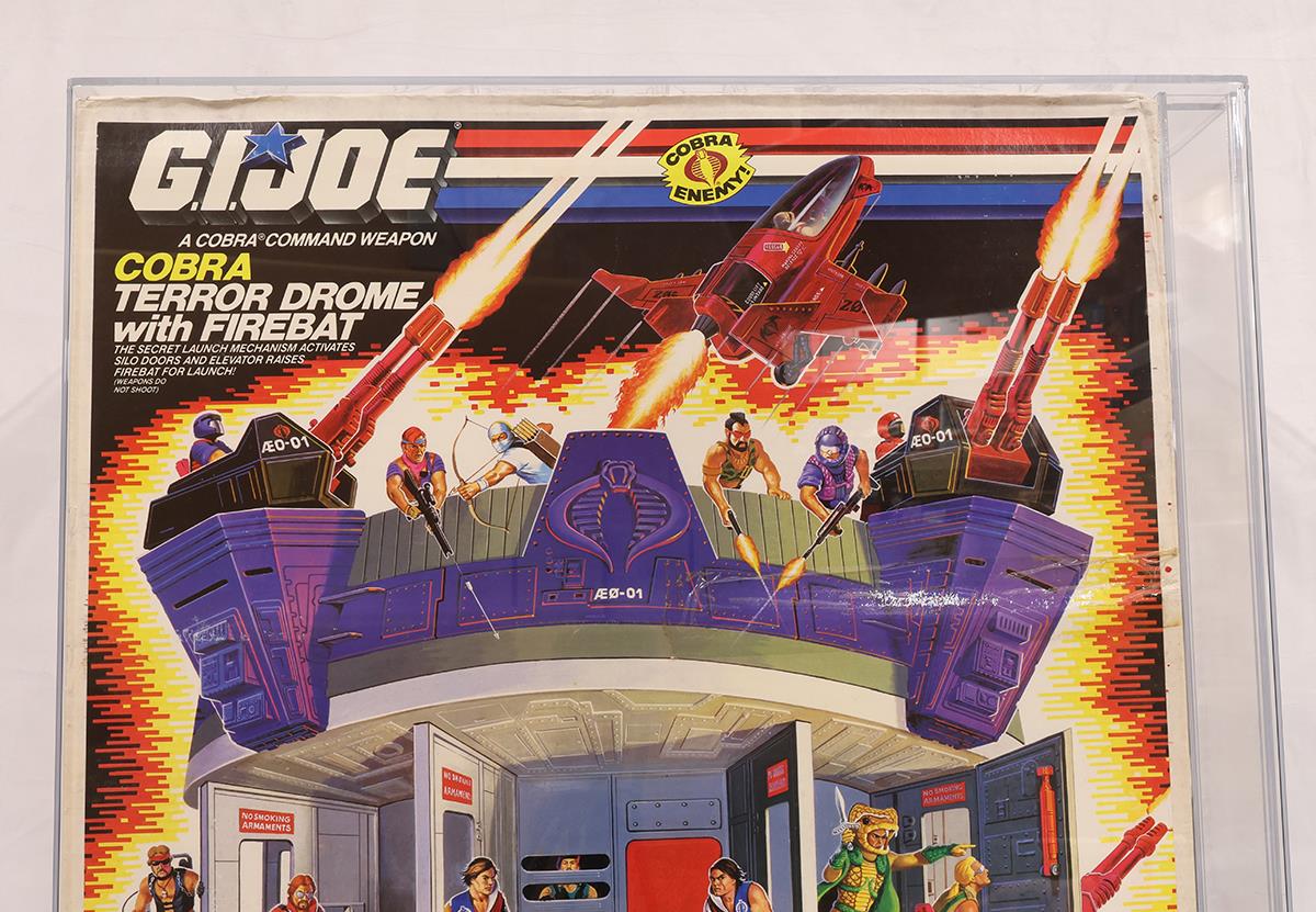 Terror Drome Live the Adventure Offer AFA GRADED U80 GI Joe Hasbro NEW SEALED