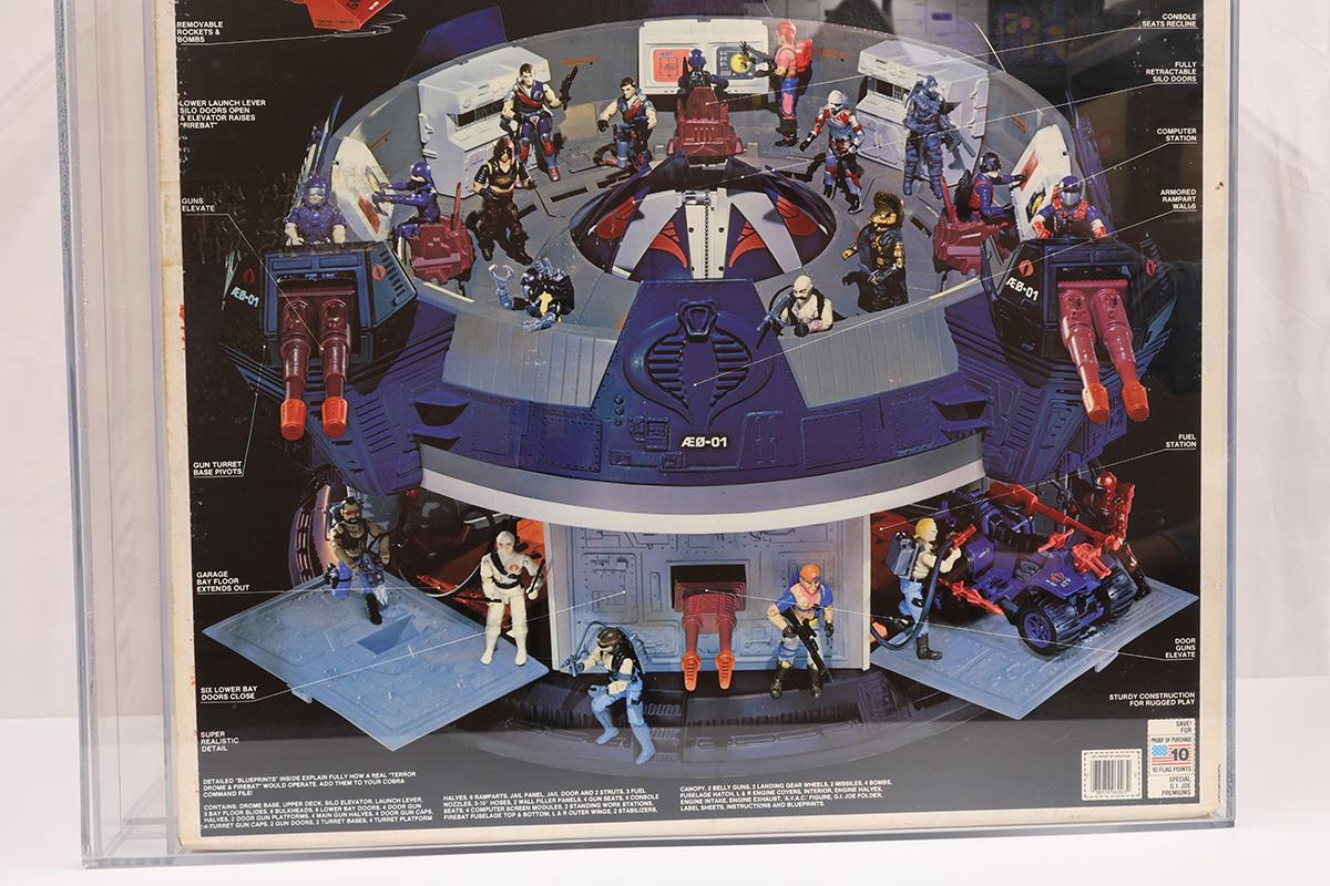 Terror Drome Live the Adventure Offer AFA GRADED U80 GI Joe Hasbro NEW SEALED