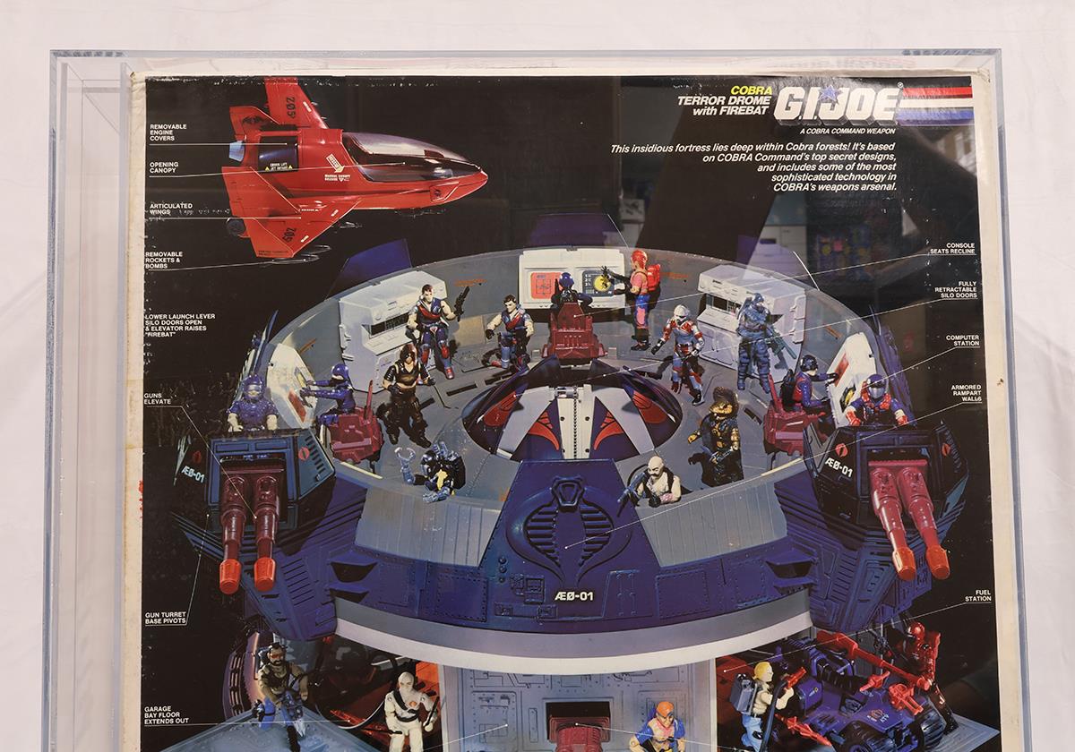 Terror Drome Live the Adventure Offer AFA GRADED U80 GI Joe Hasbro NEW SEALED