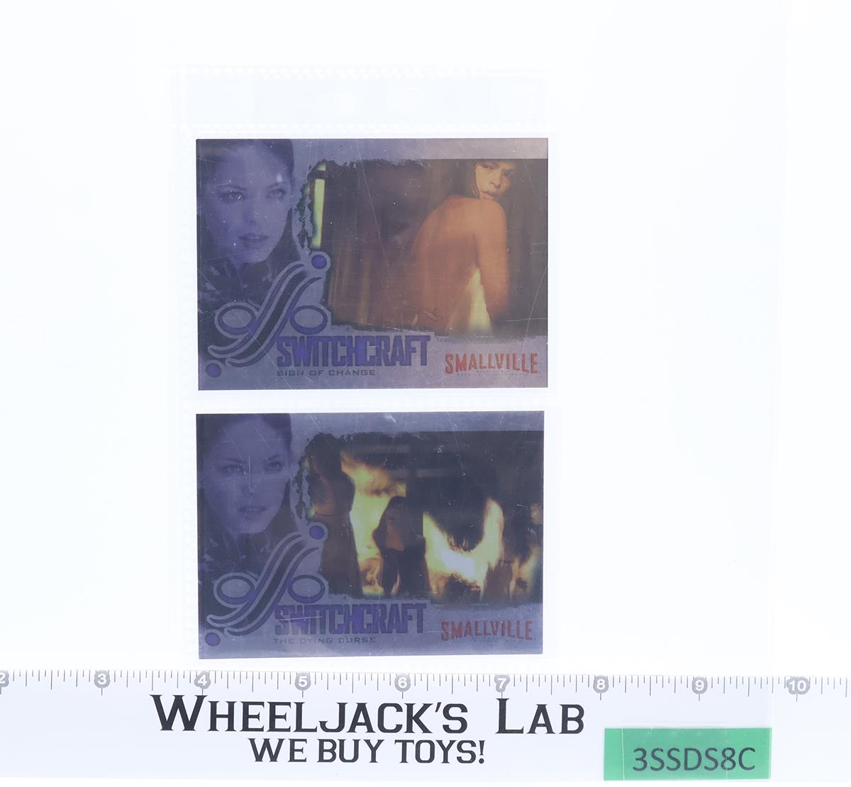 Set of 2 Switchcraft Smallville Inkworks Cards SW1-SW2