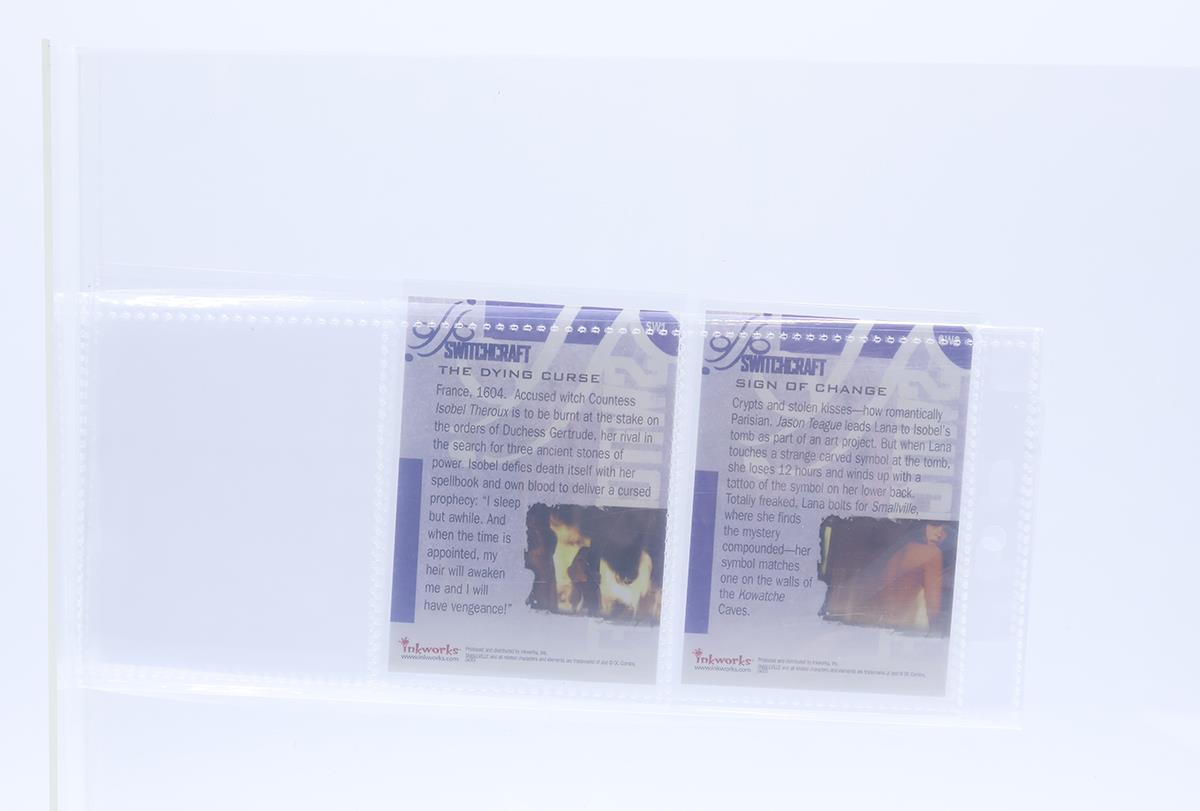 Set of 2 Switchcraft Smallville Inkworks Cards SW1-SW2