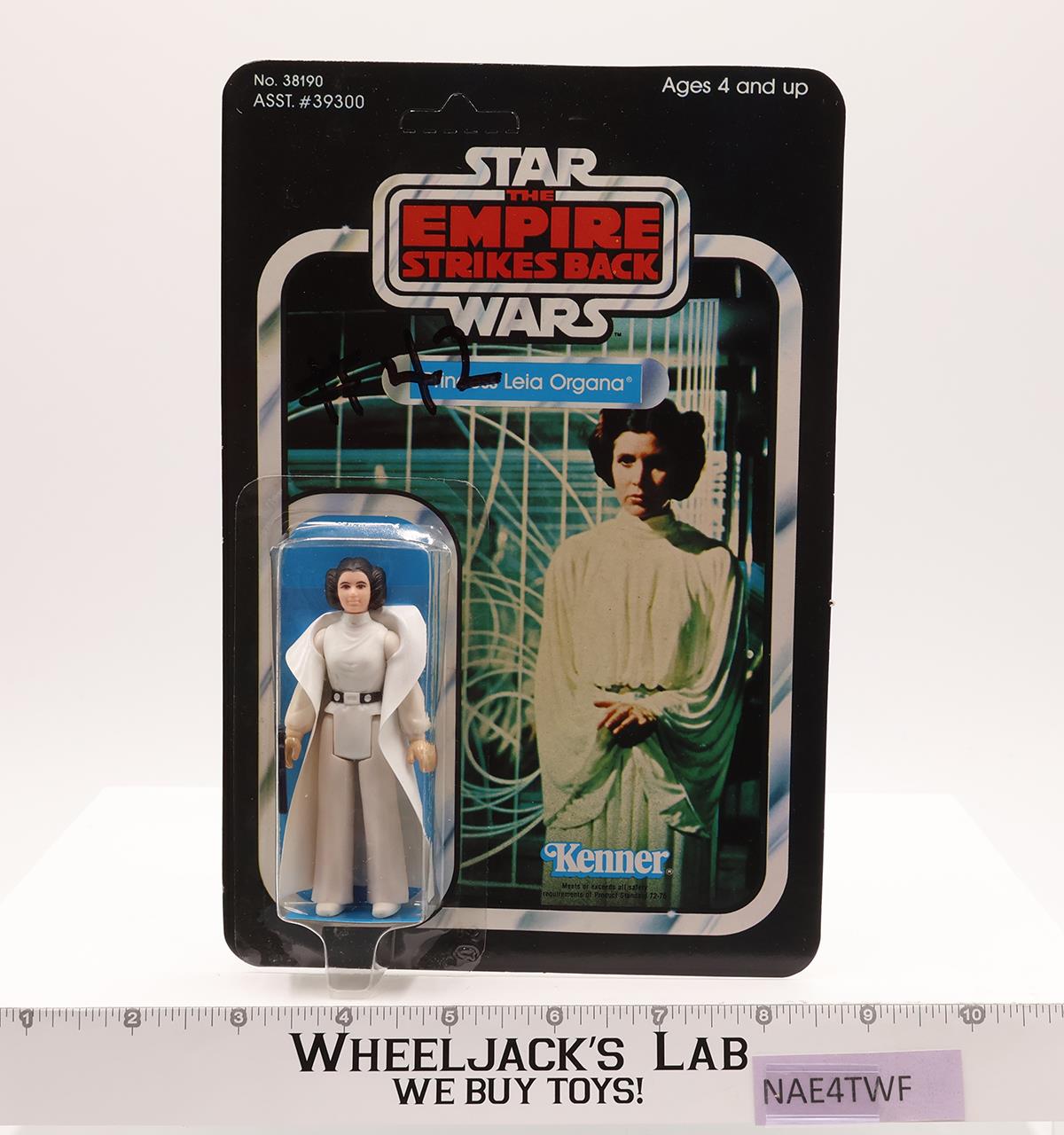 Princess Leia Organa 41 Back-C Star Wars ESB 1980 Kenner Figure NEW MOSC SEALED