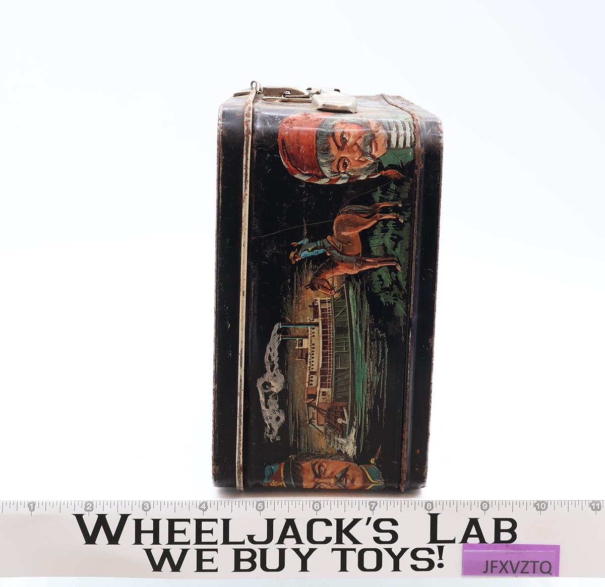 The Wild Wild West Metal Lunch Box 1969 Aladdin Vintage No Thermos CBS