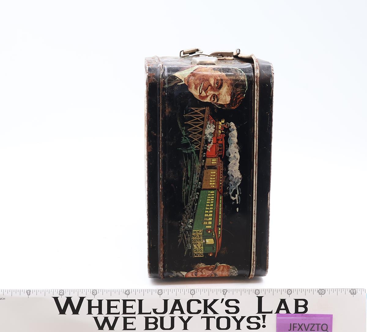 The Wild Wild West Metal Lunch Box 1969 Aladdin Vintage No Thermos CBS