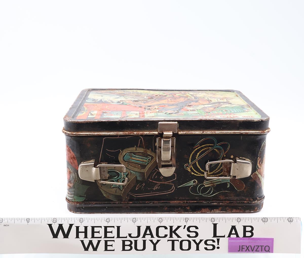 The Wild Wild West Metal Lunch Box 1969 Aladdin Vintage No Thermos CBS