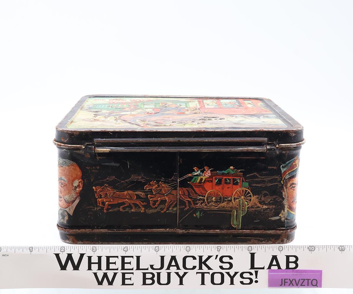 The Wild Wild West Metal Lunch Box 1969 Aladdin Vintage No Thermos CBS