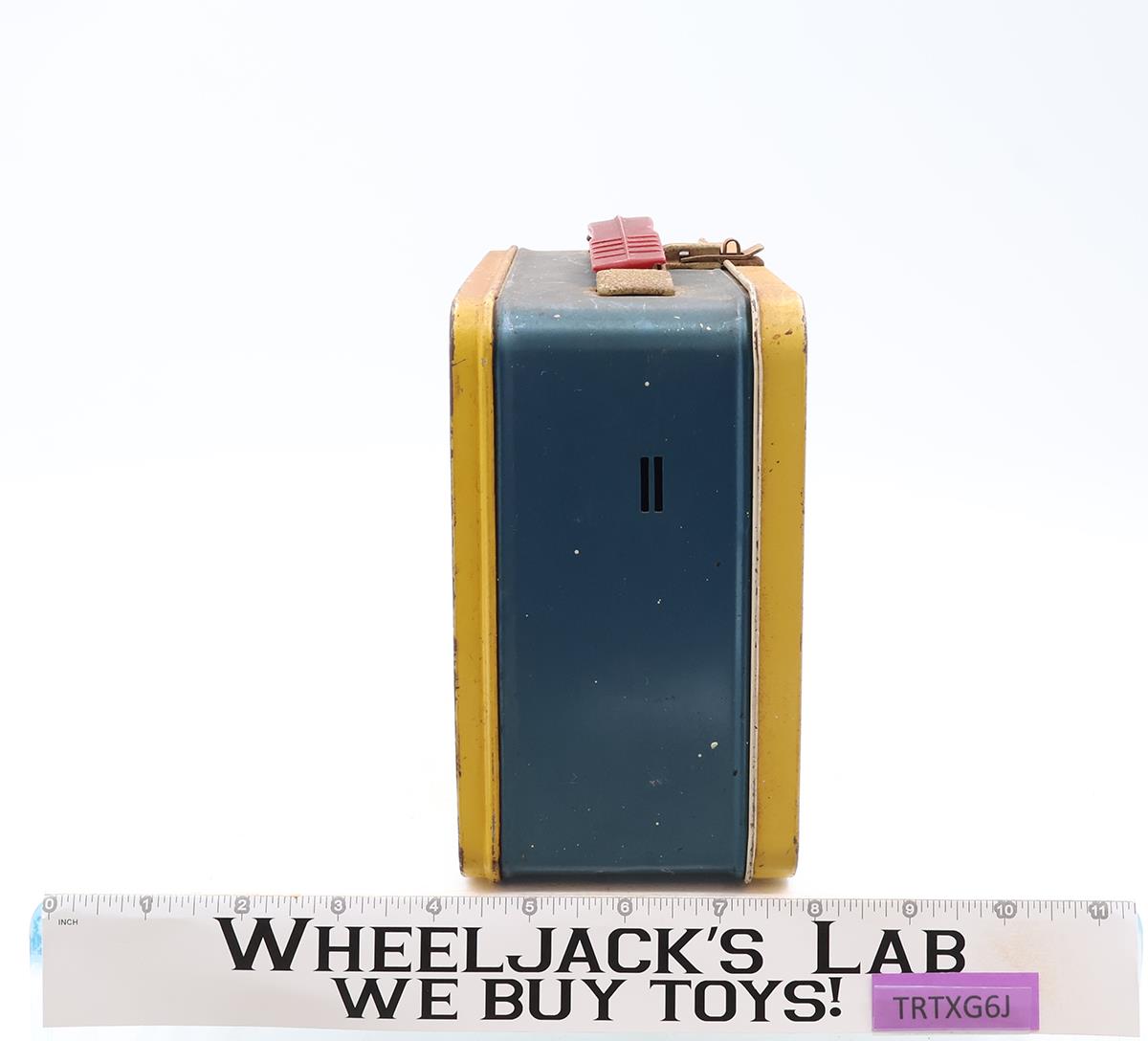 Roy Rogers and Dale Evans Double R Bar Ranch Metal Lunch Box ONLY 1950s Vintage