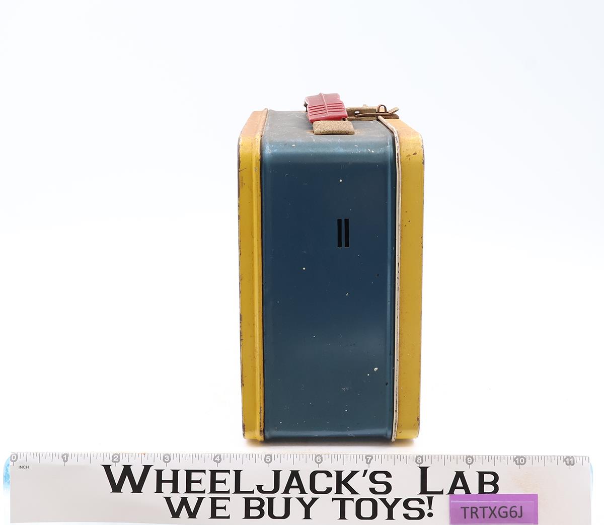 Roy Rogers and Dale Evans Double R Bar Ranch Metal Lunch Box ONLY 1950s Vintage