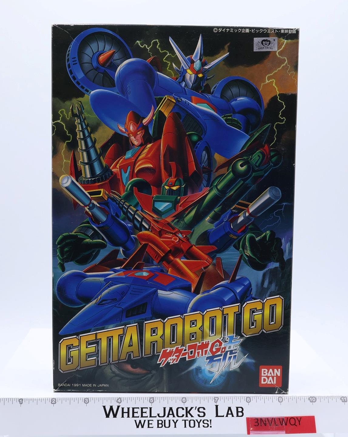 P03 Mazinger 3-Type Getta Robot Go 1991 Bandai 1/44 Scale Model Kit