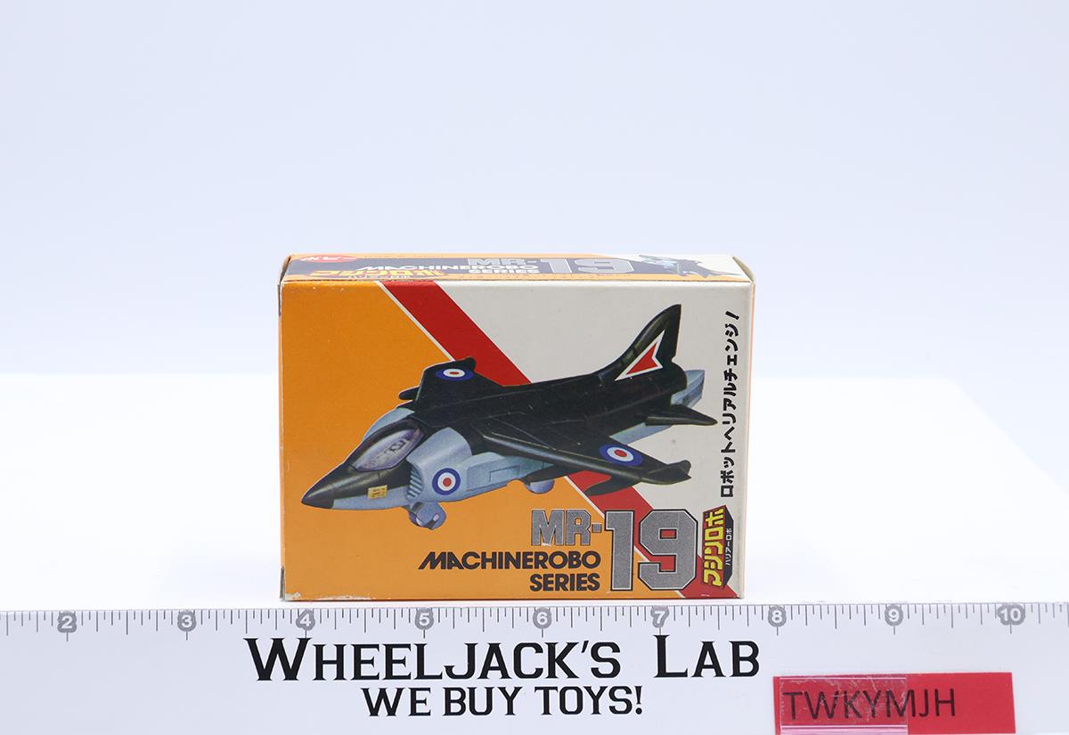 MR-19 Harrier EMPTY BOX ONLY Machine Robo Series GoBots 1983 Bandai Vintage