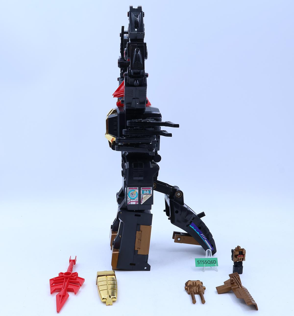 D-311 Black Zarak Transformers Headmasters 1988 Takara Action Figure