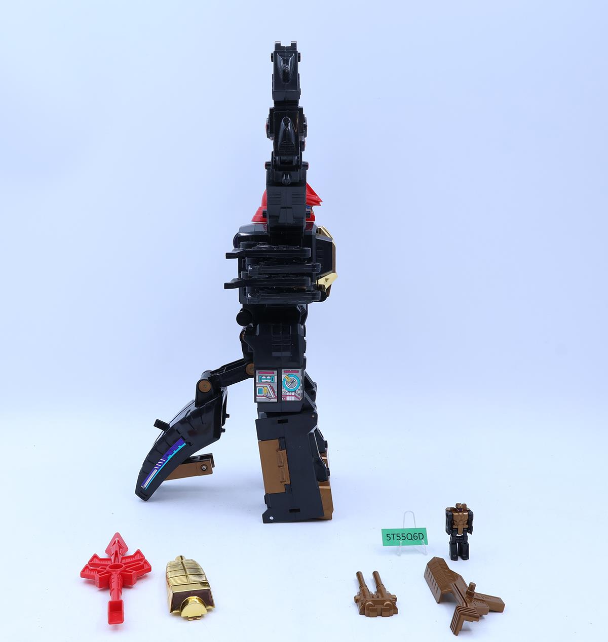 D-311 Black Zarak Transformers Headmasters 1988 Takara Action Figure