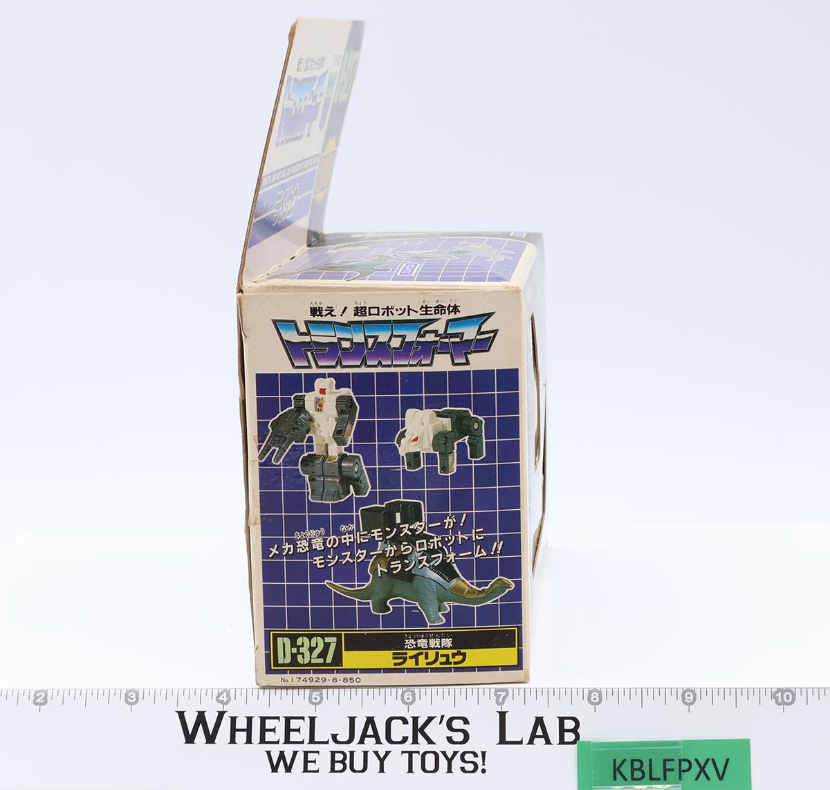 C-327 Victory Rairyu Dinoforce G1 Transfomers Japan 1989 Takara Action Figure