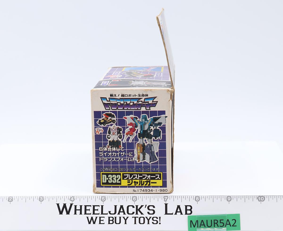 D-332 Jalguar Liokaiser G1 Transfomers Japan 1989 Takara Action Figure