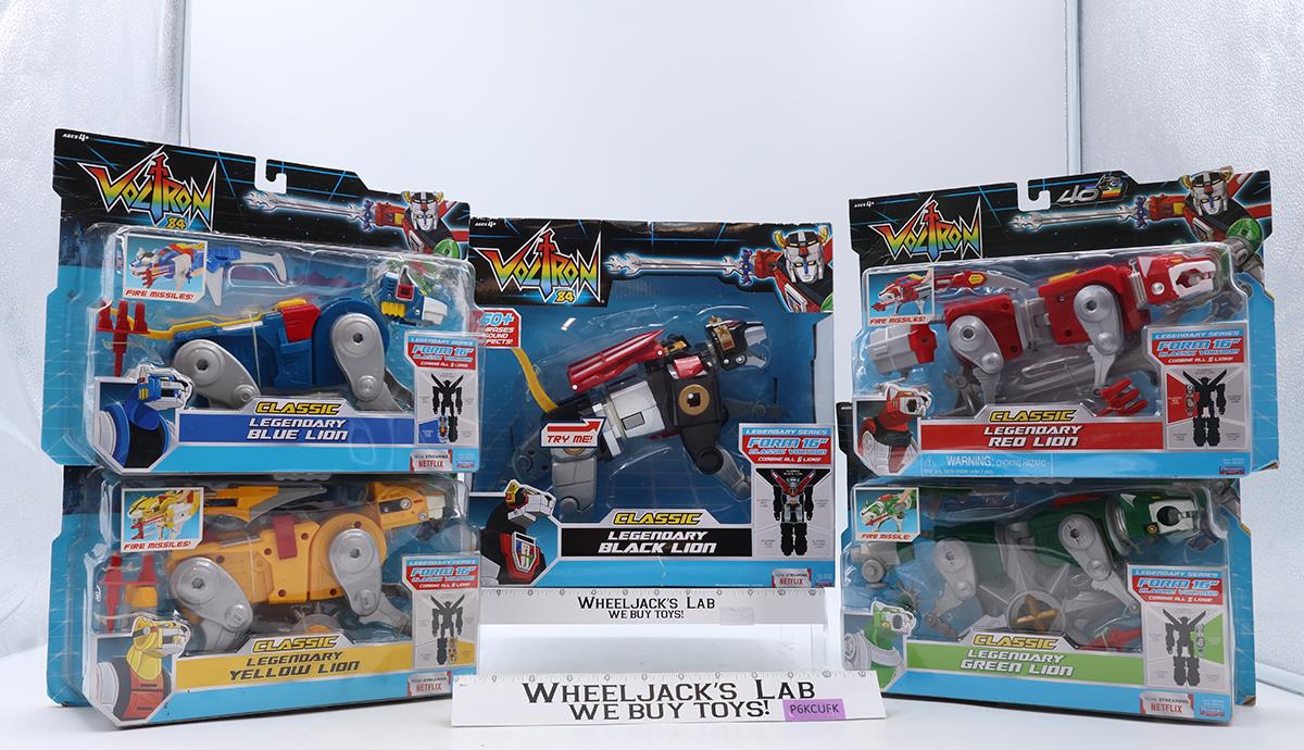 Voltron Legendary Defender Set Netflix 2017 Playmates NEW SEALED