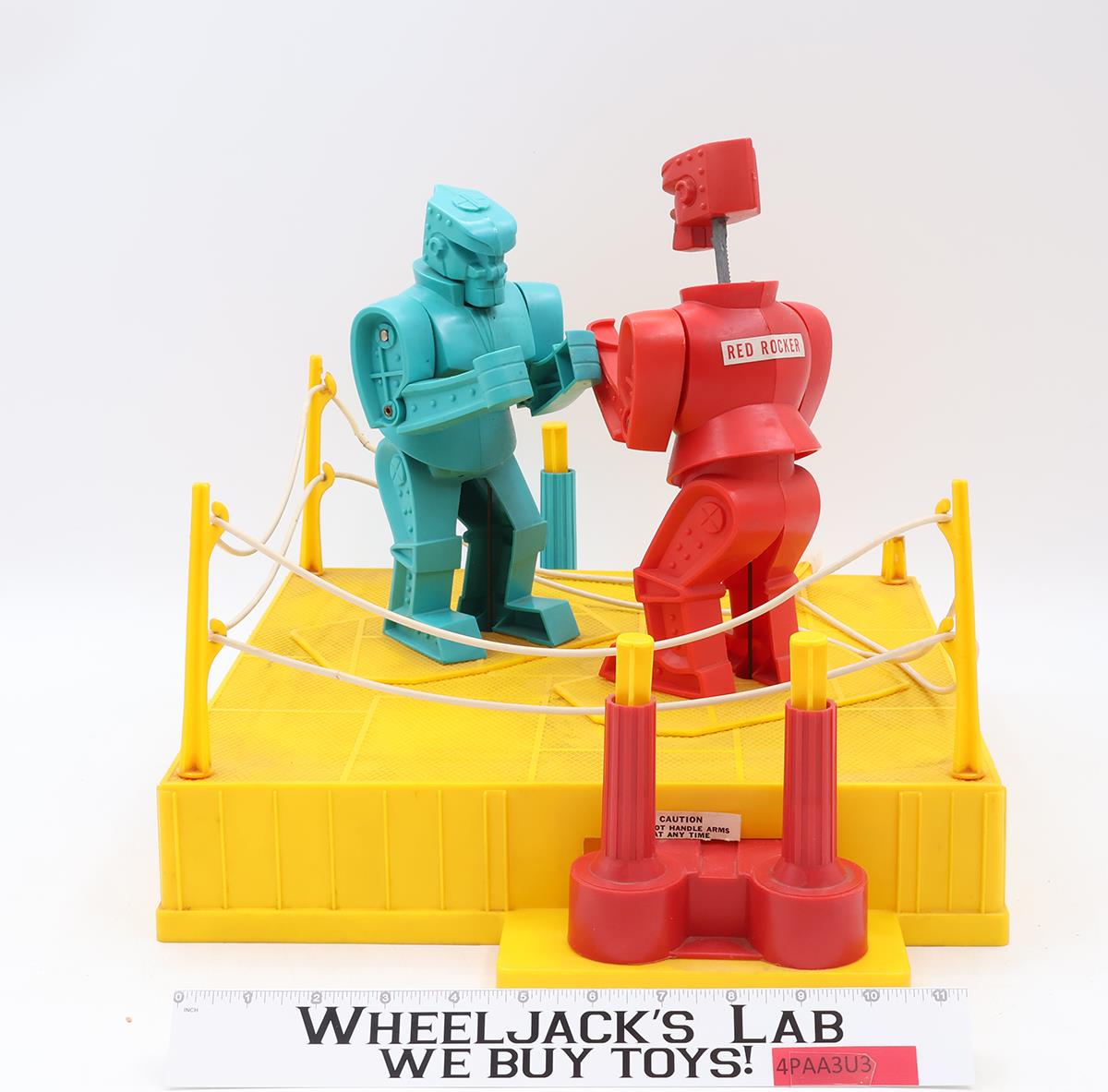 Rock Em Sock Em Robots Original 1960s Marx Vintage Action Figure