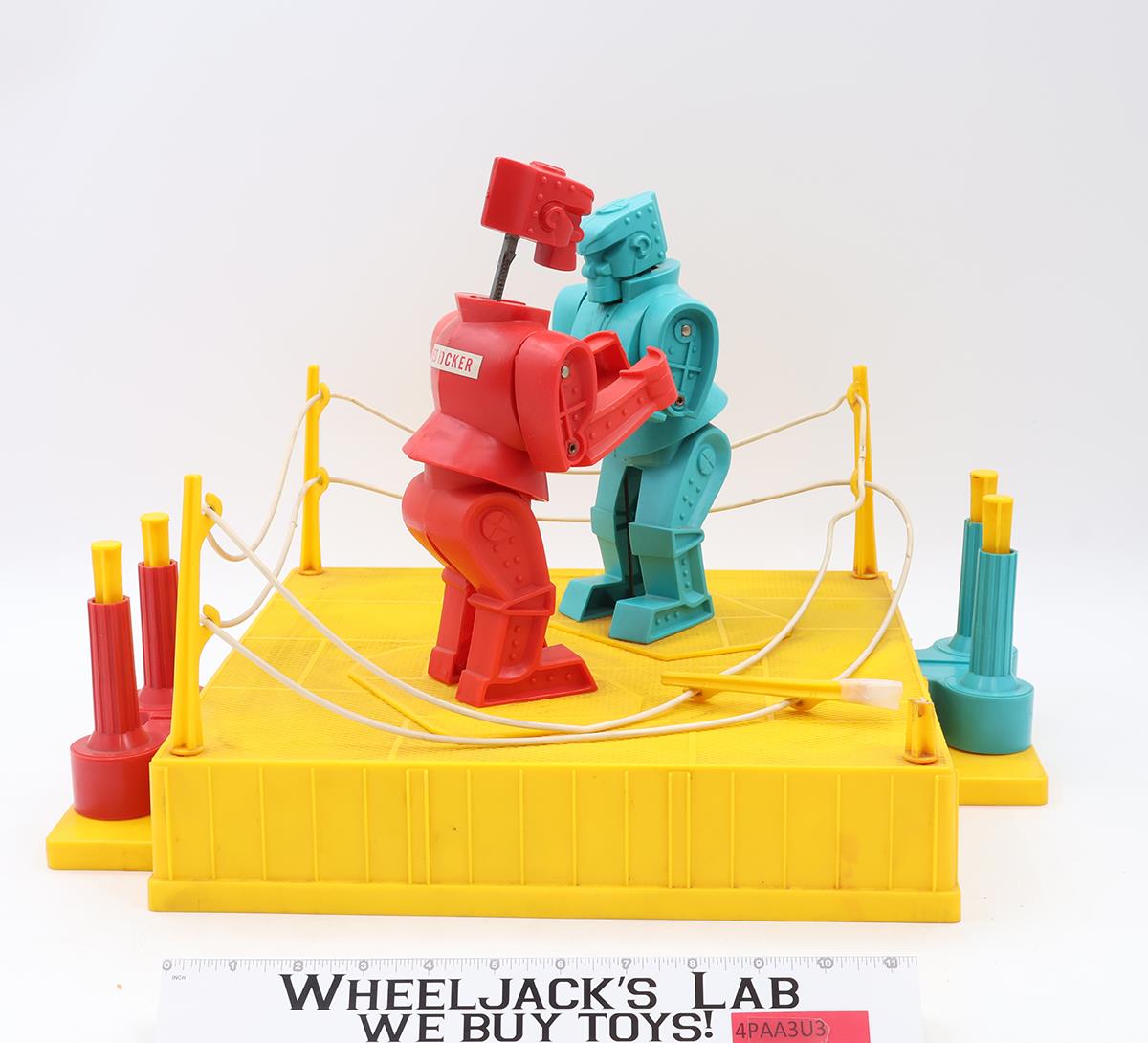 Rock Em Sock Em Robots Original 1960s Marx Vintage Action Figure