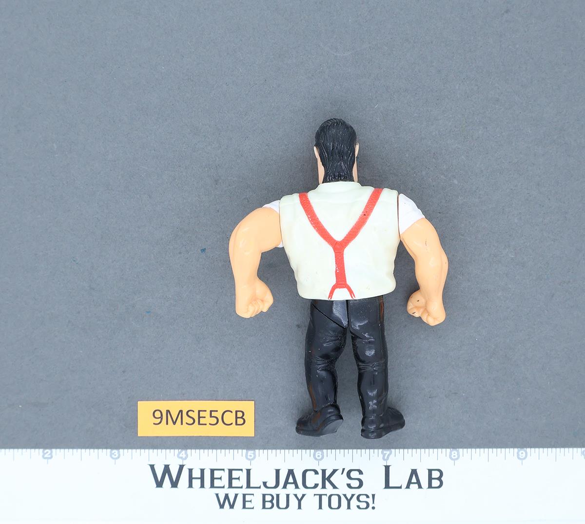 Irwin R. Schyster IRS 100% Complete WWF WWE Wrestling 1990 Hasbro Vintage Figure