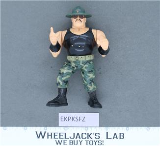 Sgt. Slaughter 100% Complete WWF WWE Wrestling 1991 Hasbro Vintage