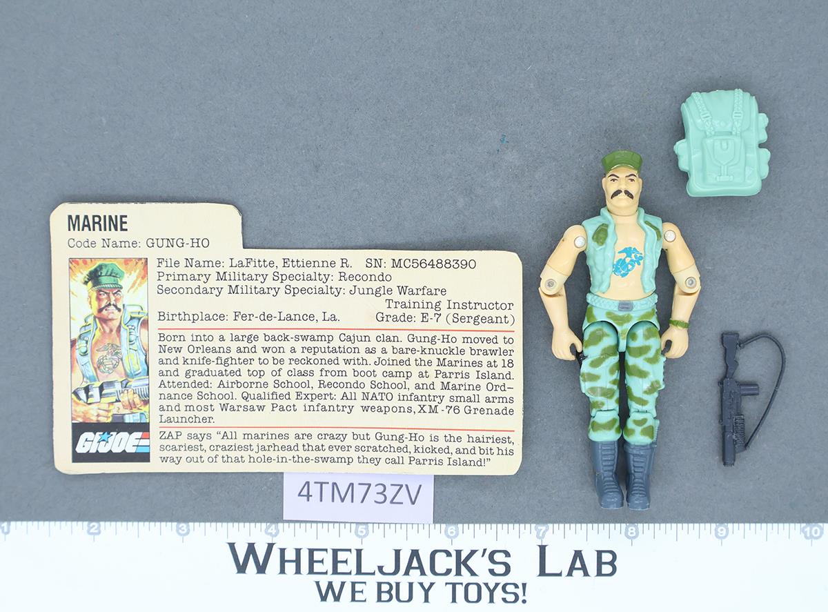 Gung Ho V1 100% Complete G.I. Joe 1983 Hasbro Vintage Figure