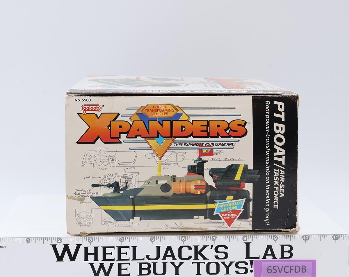 PT Boat / Air-Sea Task Force Xpanders 1989 Galoob Vintage Action Figure Vehicle