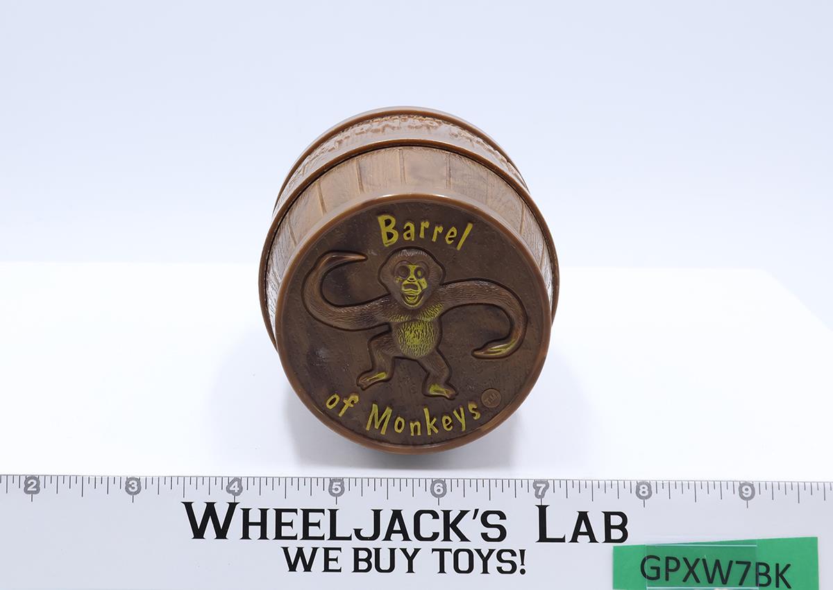Barrel of Monkeys Game No. 8312 Lakeside Toys 1966 Vintage With 17 Monkeys