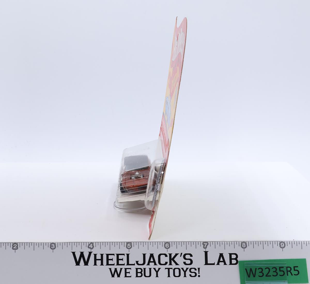 Python Orange Hot Wheels 1968 Mattel Vtg Redline RL WHITE INT Blister MOSC