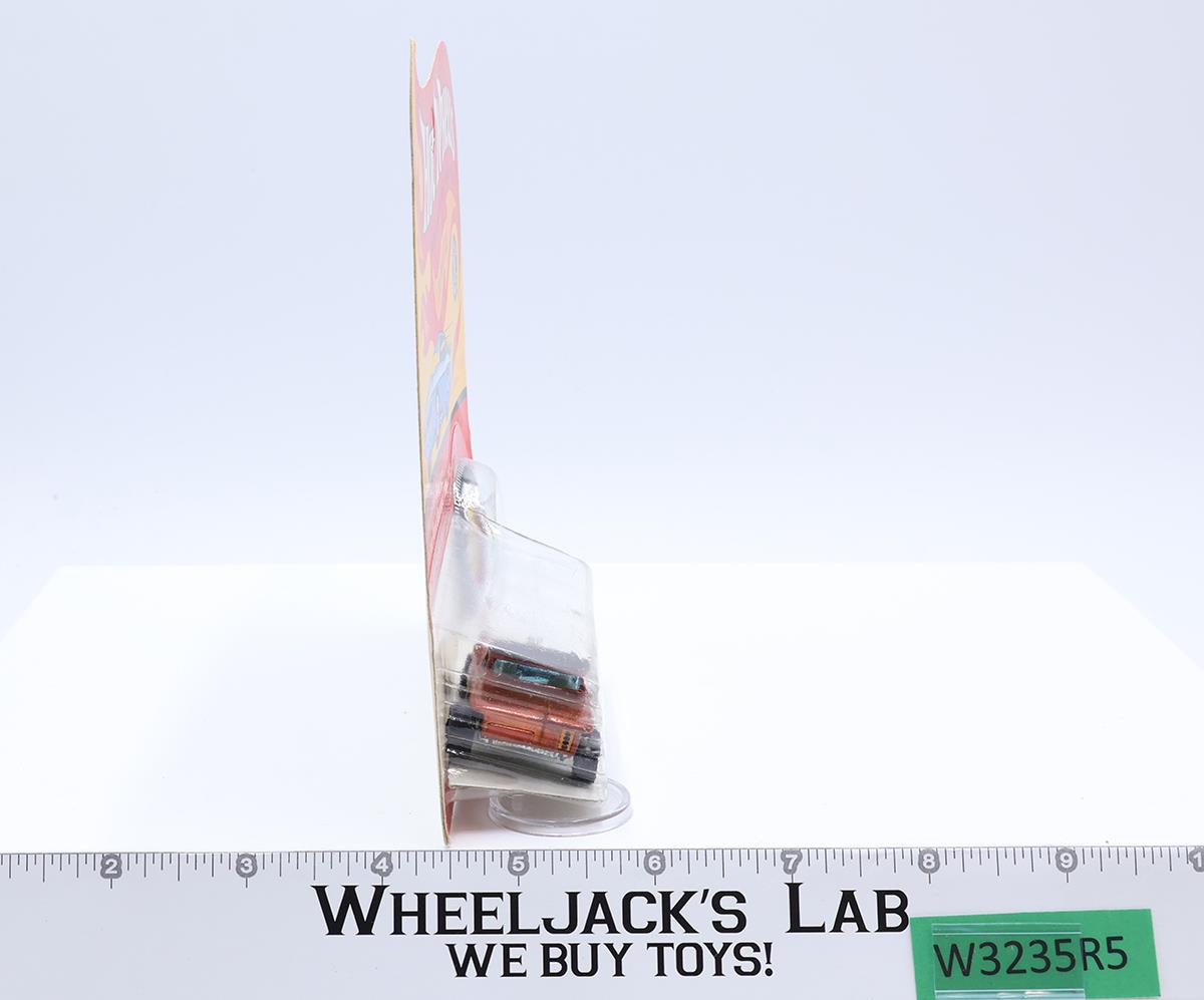 Python Orange Hot Wheels 1968 Mattel Vtg Redline RL WHITE INT Blister MOSC