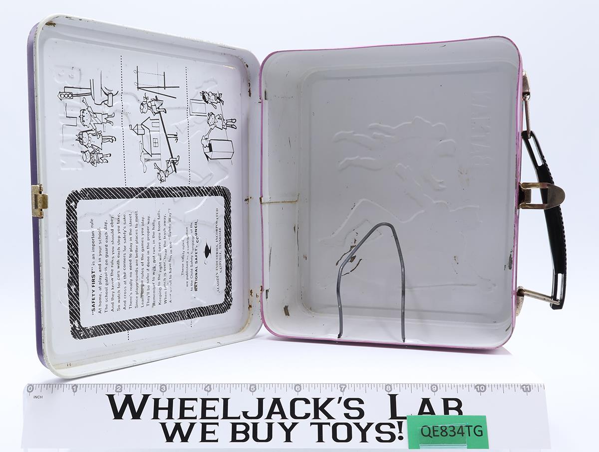 Batman and Robin Metal Lunch Box 1966 Aladdin w/ THERMOS