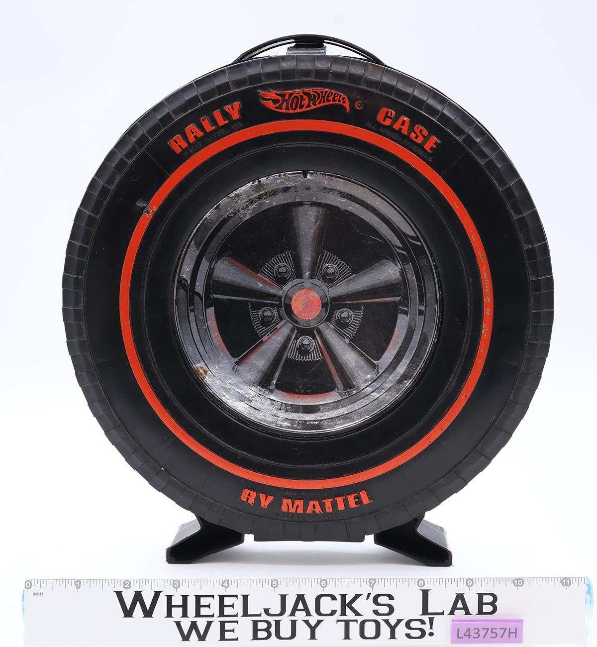 12 Car Rally Case Hot Wheels Redline RL Hot Mattel Vintage