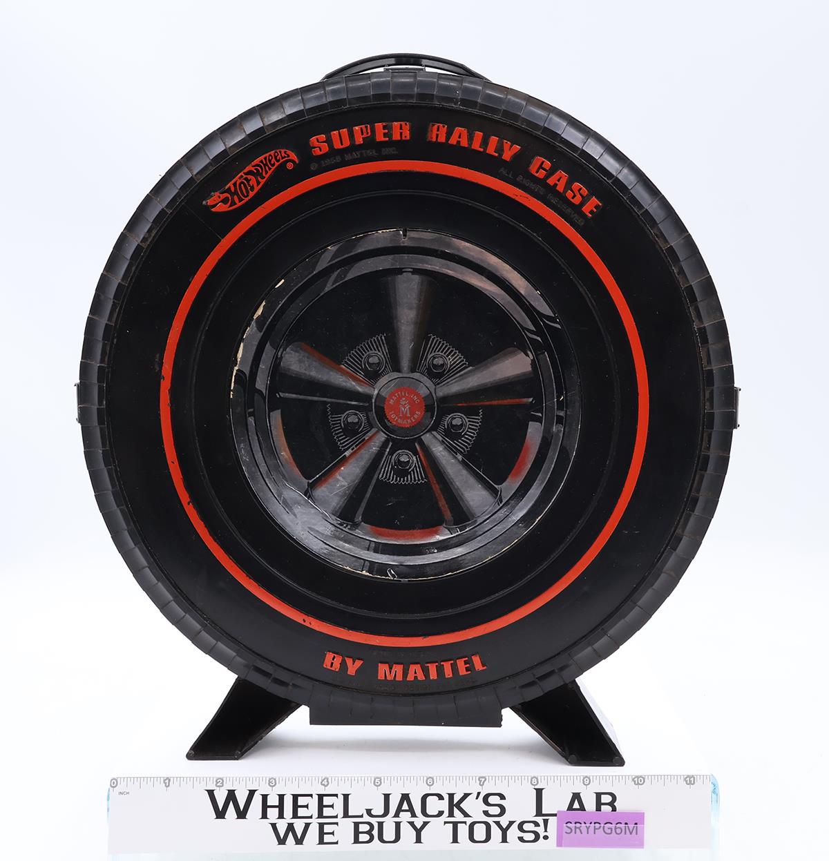 12 Car Rally Case Hot Wheels Redline RL Hot Mattel Vintage