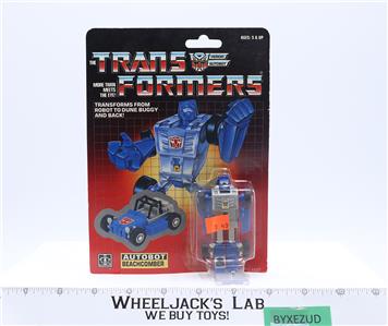 Beachcomber MOSC NEW Sealed 1985 Vintage Hasbro G1 Transformers