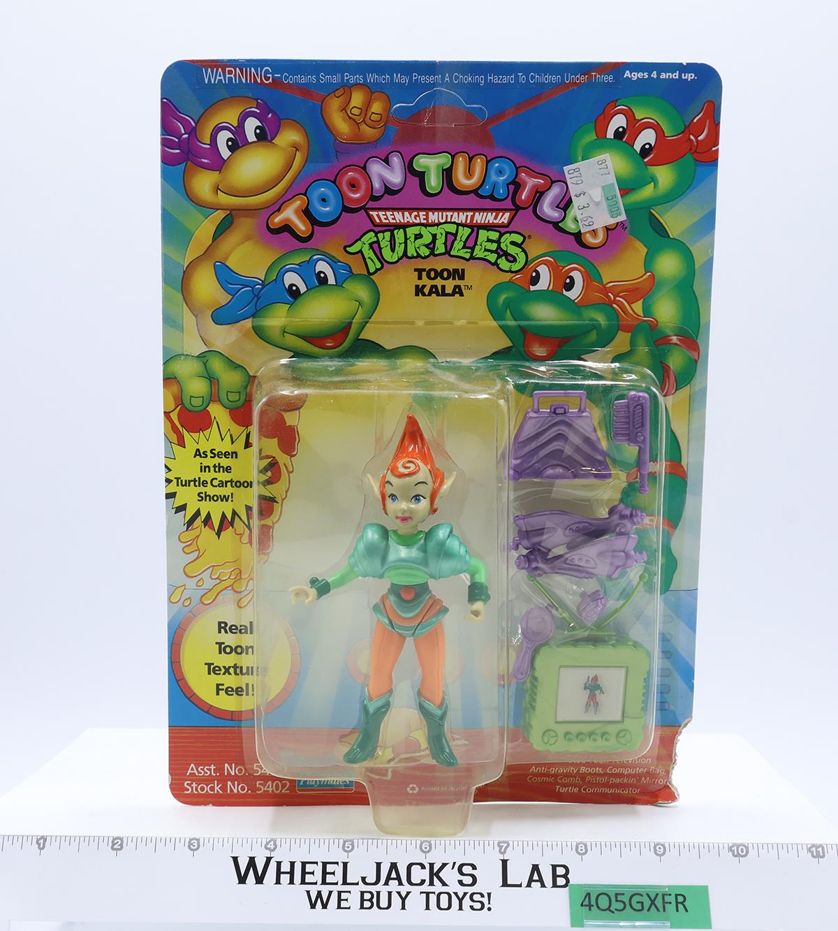 Toon Kala Teenage Mutant Ninja Turtles TMNT 1992 Playmates NEW MOSC UNPUNCHED