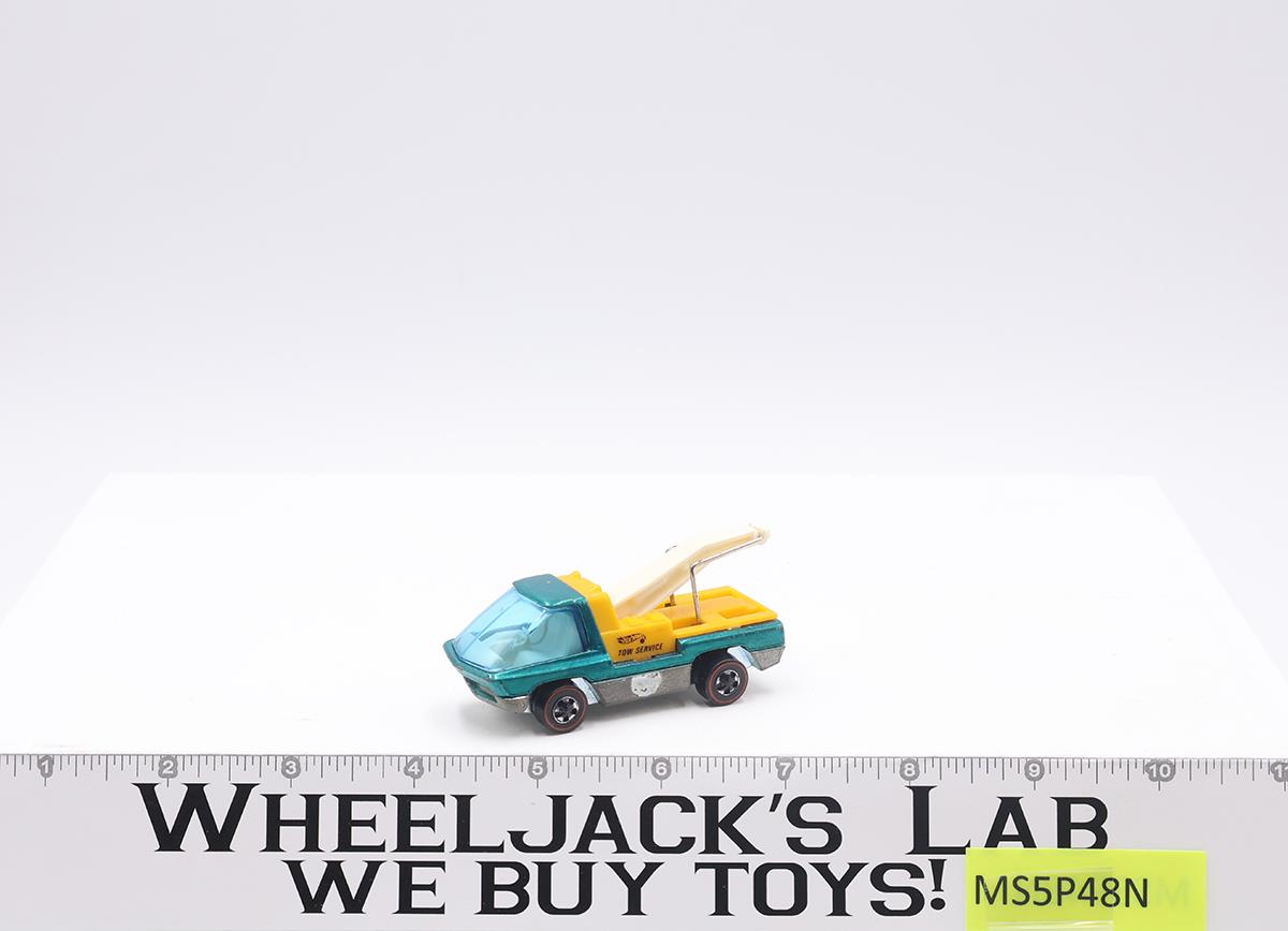 The Heavyweights Tow Truck Aqua Hot Wheels 1969 Mattel Redline RL