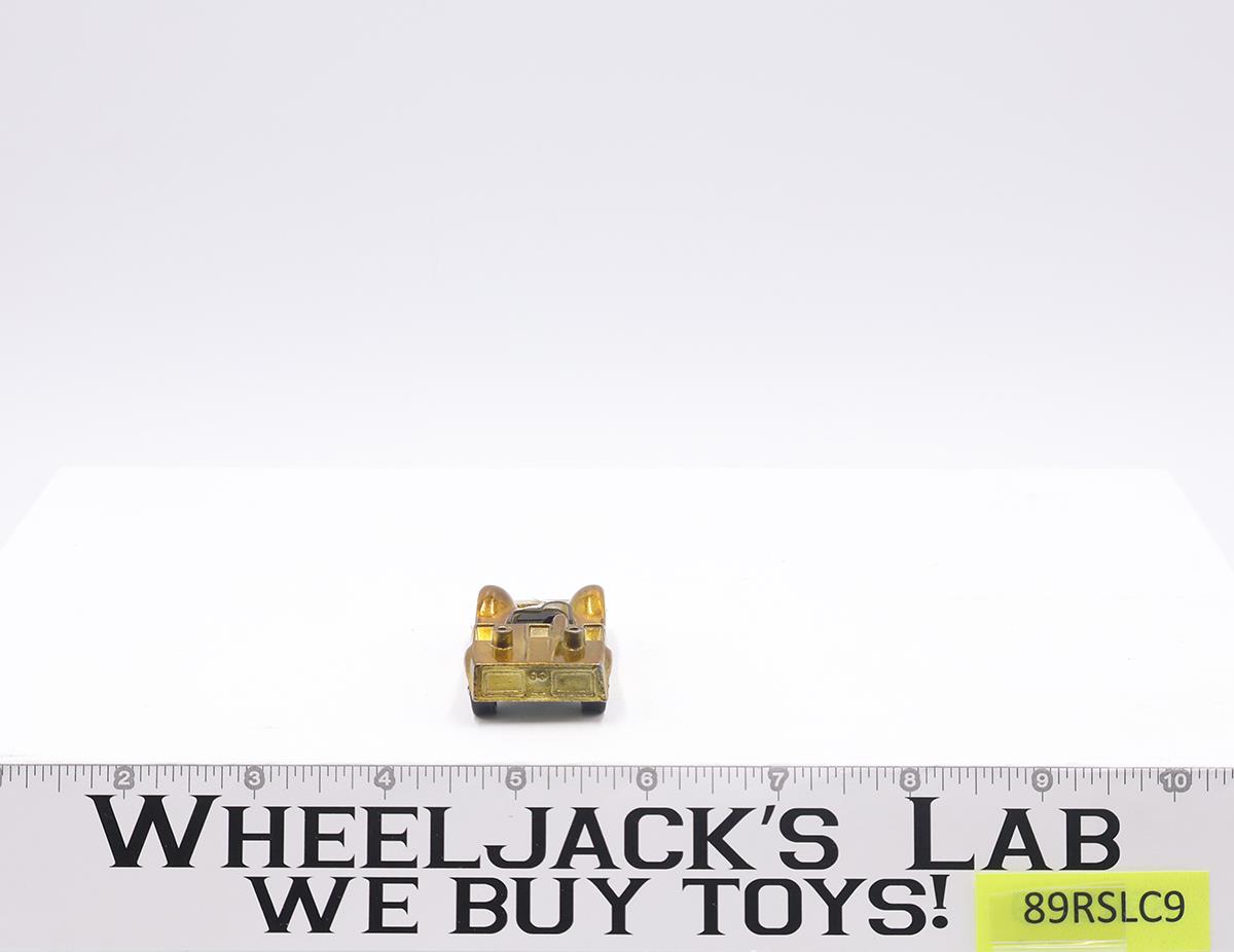 Chaparral 2G Gold 1969 Redline Hot Wheels Mattel Vintage Redline RL w/ Wing