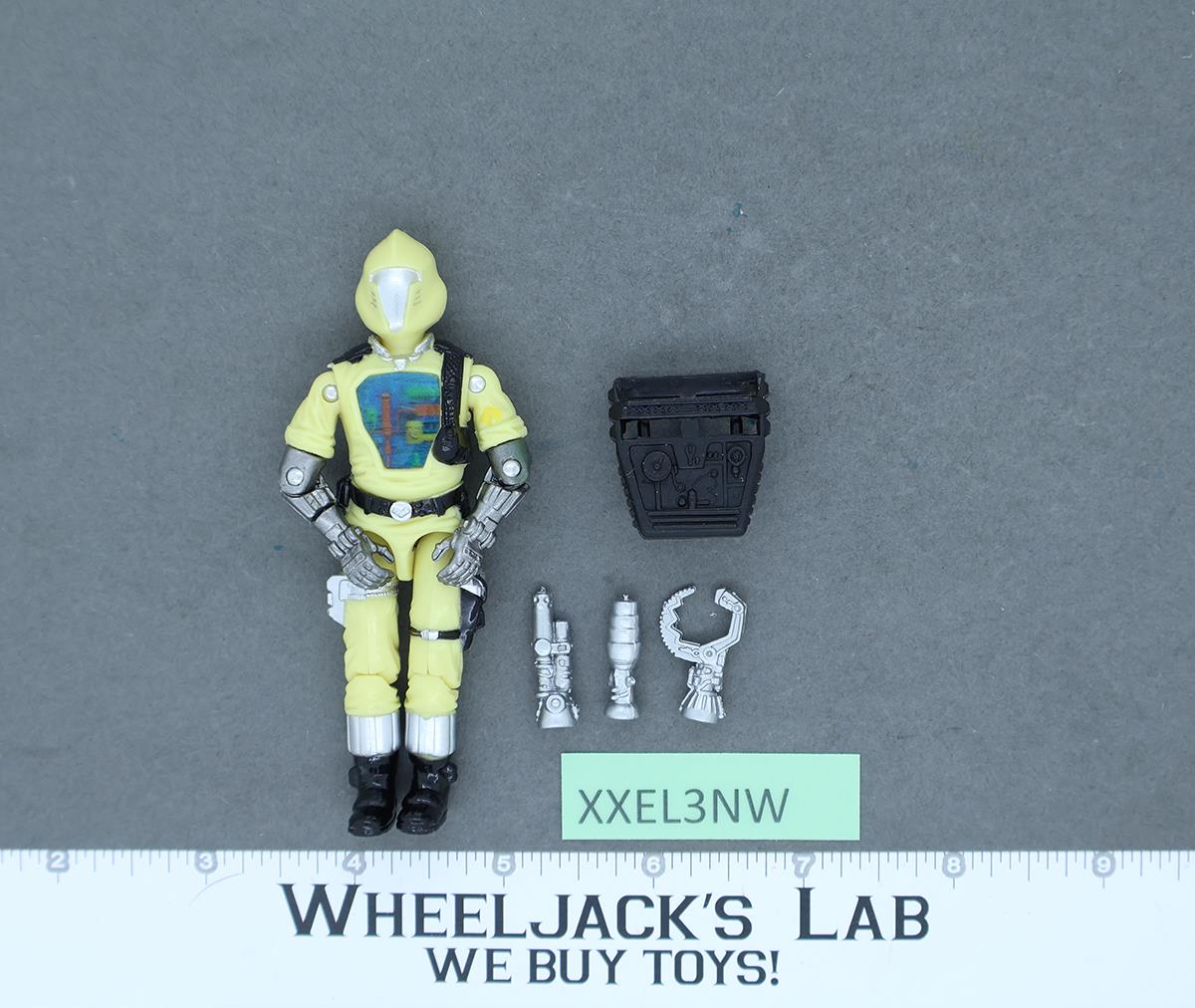 Black Major Cobra B.A.T.S. 100% Complete G.I. Joe 1983 Hasbro Vintage Figure