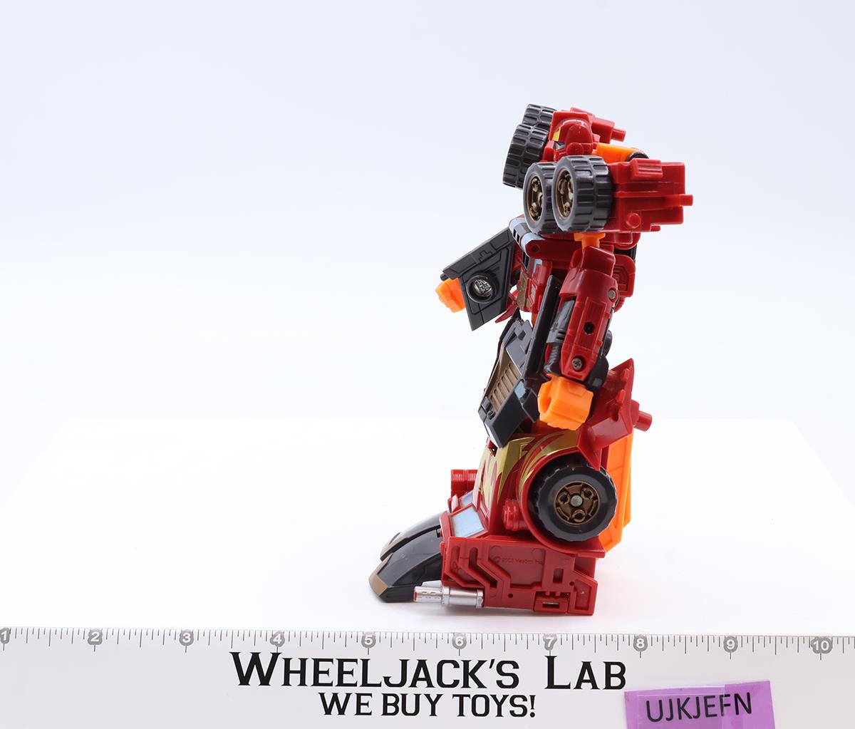 Rodimus 100% Complete Deluxe Class Transformers Energon 2004 Hasbro Figure