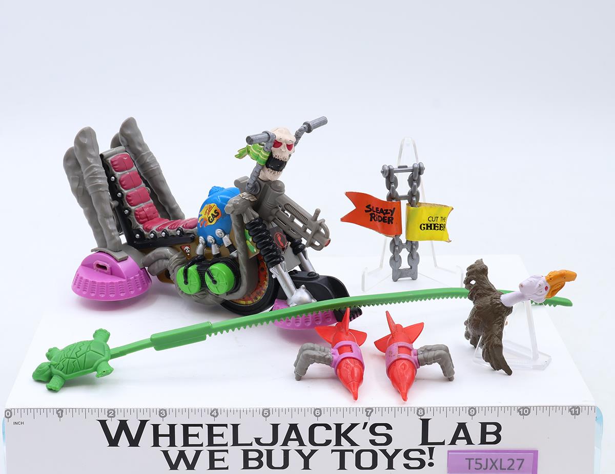 Psycho Cycle 100% Complete WORKS Teenage Mutant Ninja Turtle 1988 Vintage