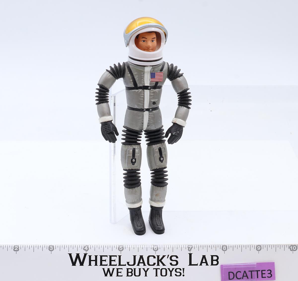 Silver Astronaut W/ Helmet Leadworks 6" Action Figure Vintage KO Matt Mason