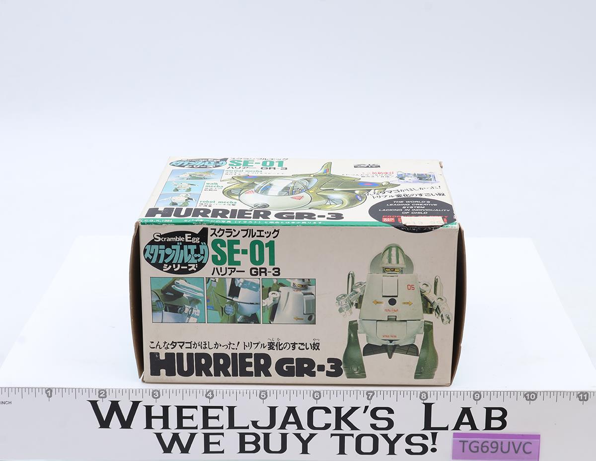 SE-01 Hurrier Jet GR-3 Scramble Egg Joke Machine Popy Bandai Figure NEW MIB