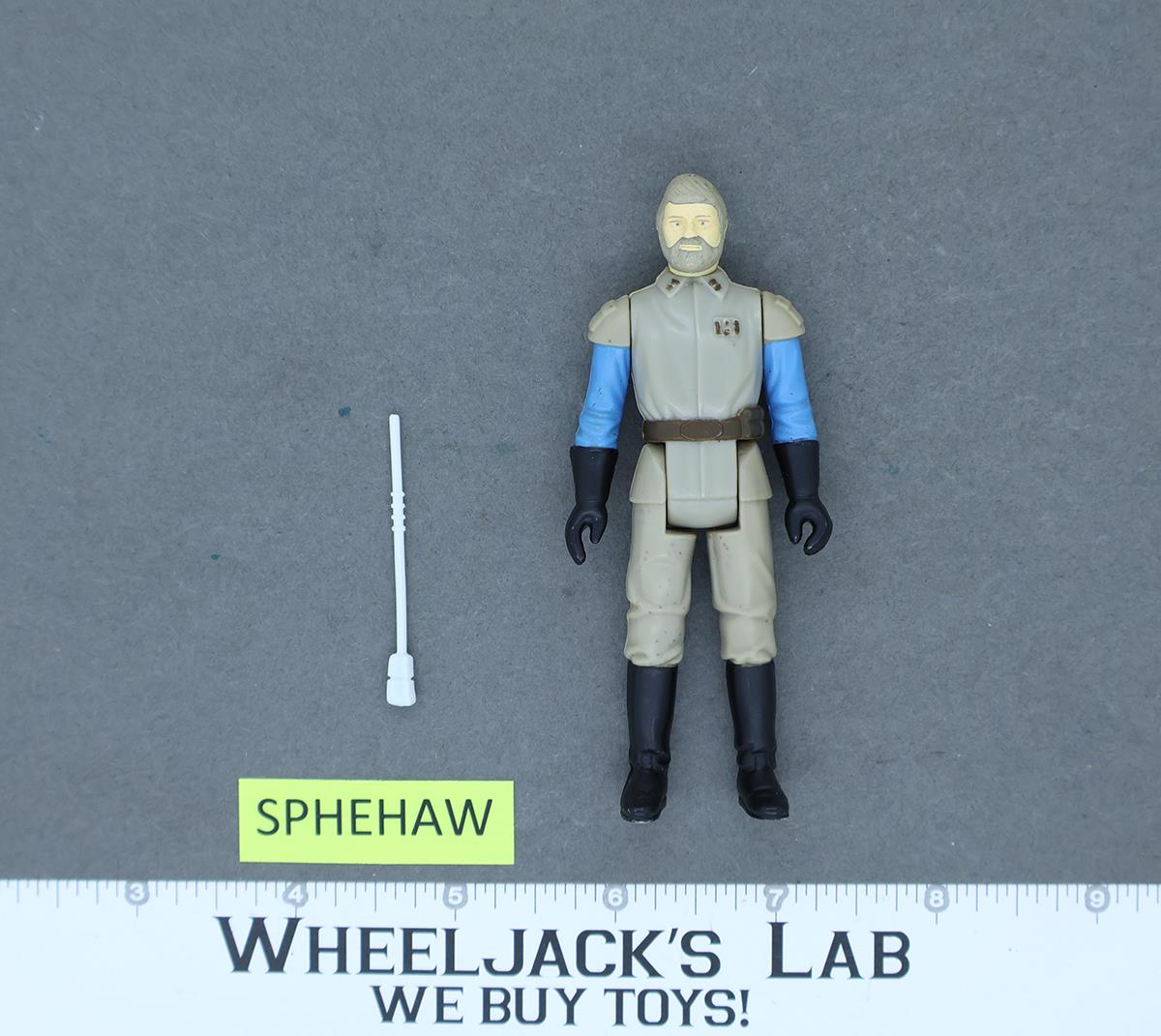 General Madine 100% Complete Star Wars ROTJ 1983 Kenner Action Figure NO REPRO