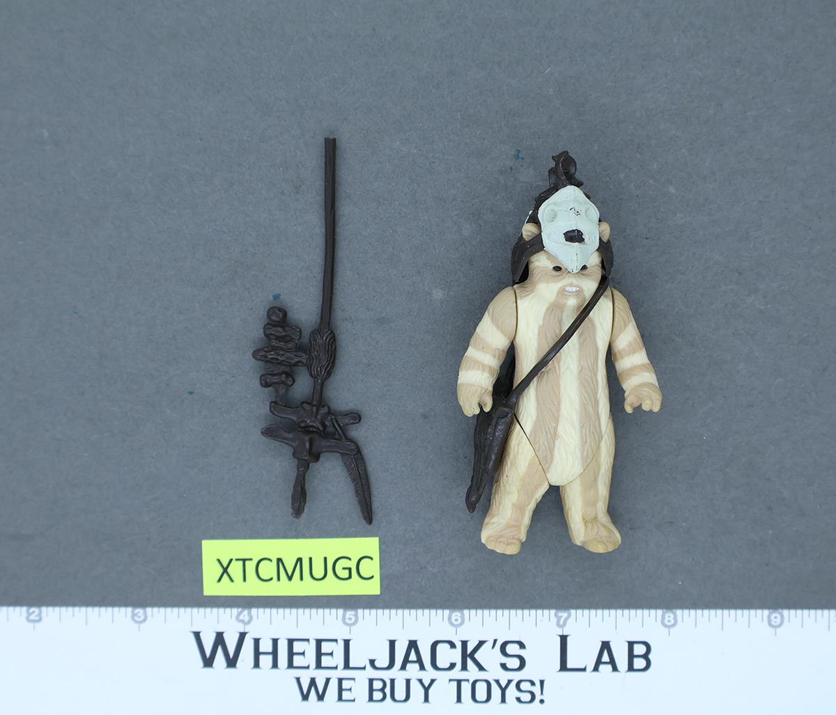 Logray Ewok 100% Complete Star Wars ROTJ 1983 Vintage Kenner NO REPRO