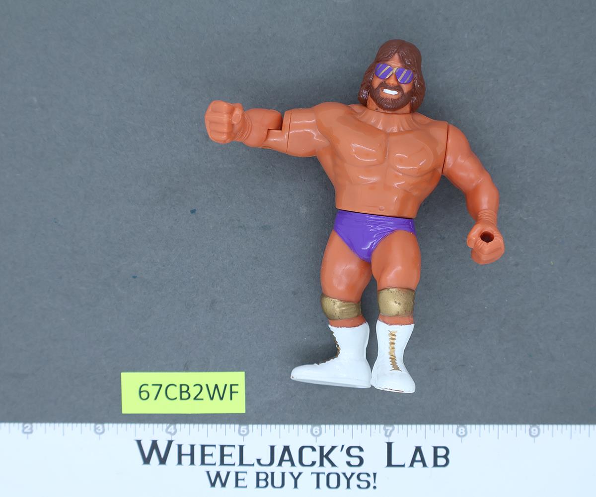 Macho Man PURPLE TRUNKS WWF WWE Wrestling 1991 Hasbro Vintage Action Figure