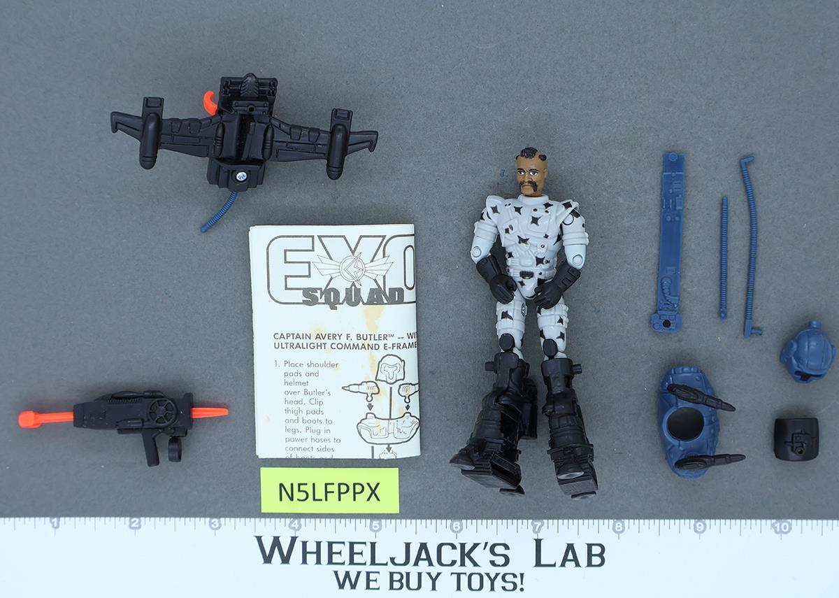 Exo-Squad Avery F. Butler Jump Troops 1994 Playmates Vintage 3" Action Figure