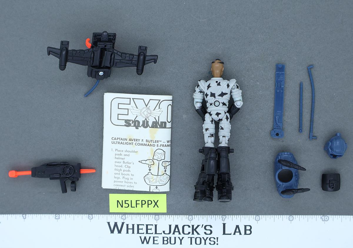 Exo-Squad Avery F. Butler Jump Troops 1994 Playmates Vintage 3" Action Figure