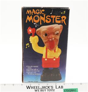 Battery Operated Magic Monster Old Man W/ Axe 1980s Heartland