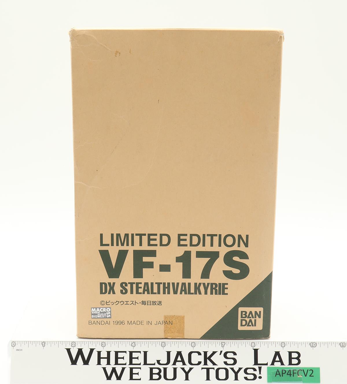 VF-17S DX Stealth Valkryie Metallic Limited Edition 1996 Bandai Action Figure